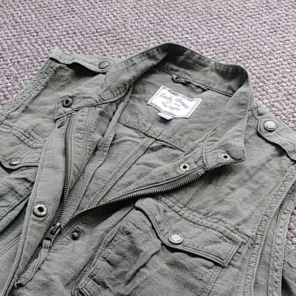 Lucky Brand Jackets & Blazers - Lucky Brand army green utility vest